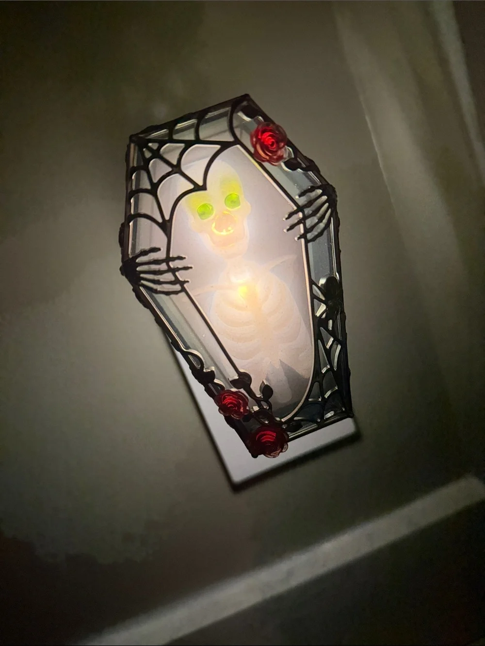 Bath & Body Works Black Coffin Mirror wall flower plug in
